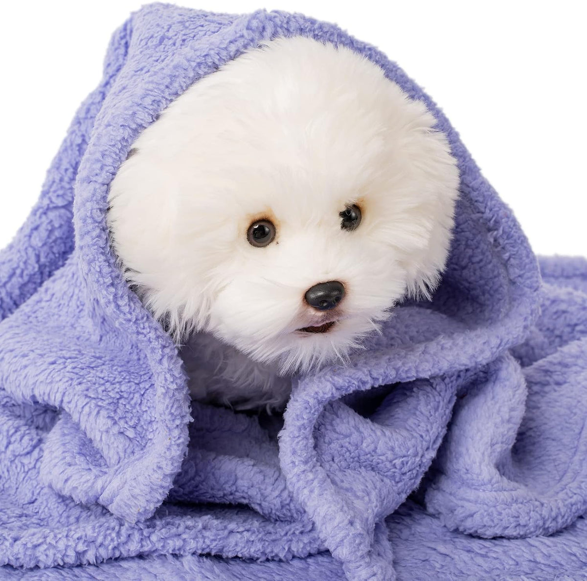 2 Blankets, Dog Cat Pet Blanket, Soft Warm Fleece, for Puppy - Lavender+pink+darkpink / 24"L x 18"W, 3/Pack - image 4