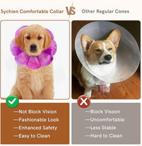 Soft Cat Cone Collar, Adjustable Recovery Collar, Protective Cat Neck Cone After Surgery