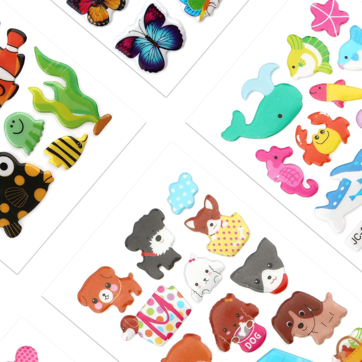 Puffy 3D Sticker for Kid & Toddler 500+ Variety Pack Cute Scrapbook - Girl Style - image 4