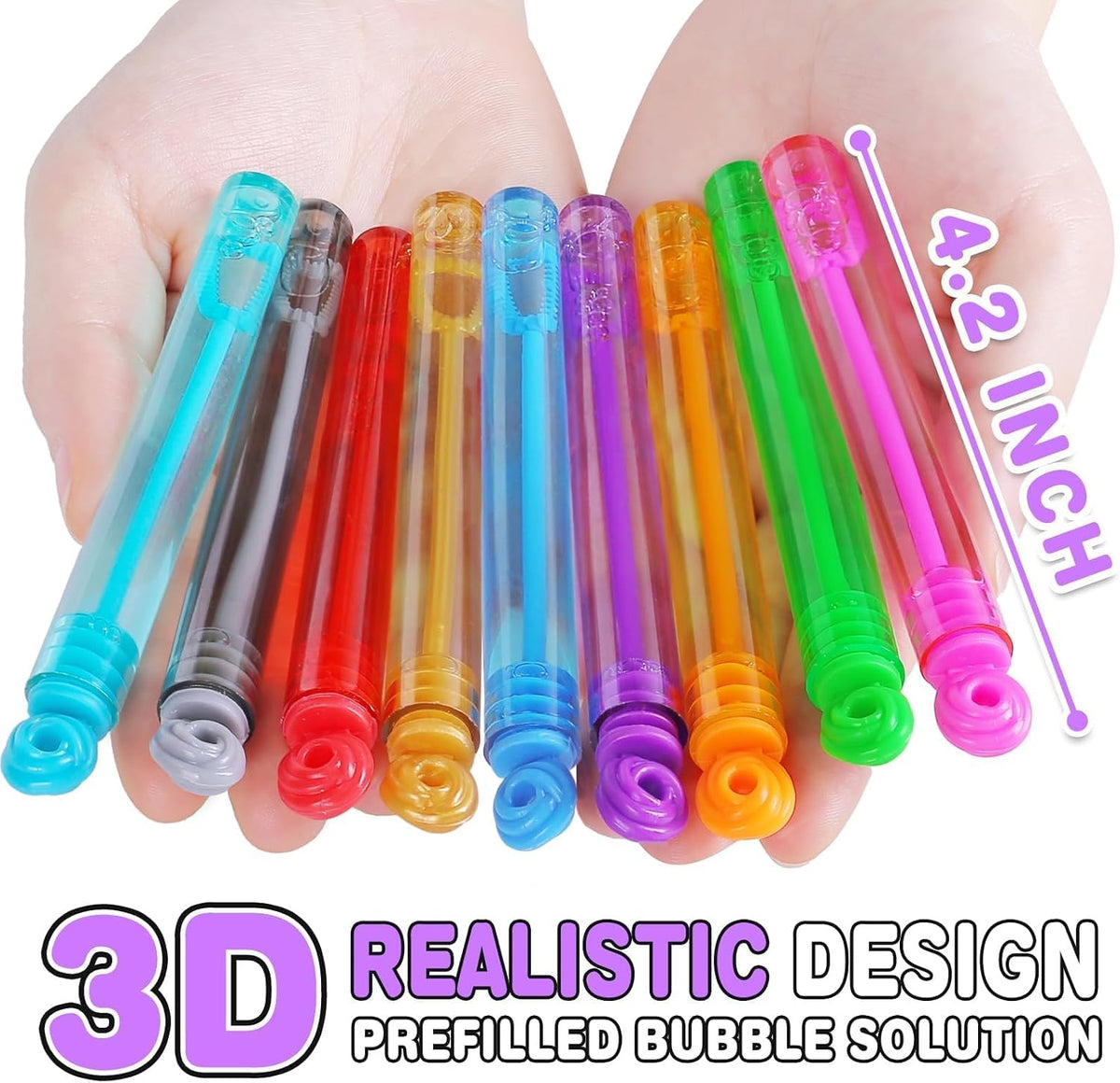 32 Piece Mini Bubble Wands Bulk - bubble bulk - image 3