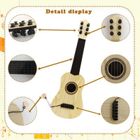 Blvochnnt kids toy guitar, 17-inch mini guitar with 6 strings and pick - view 2