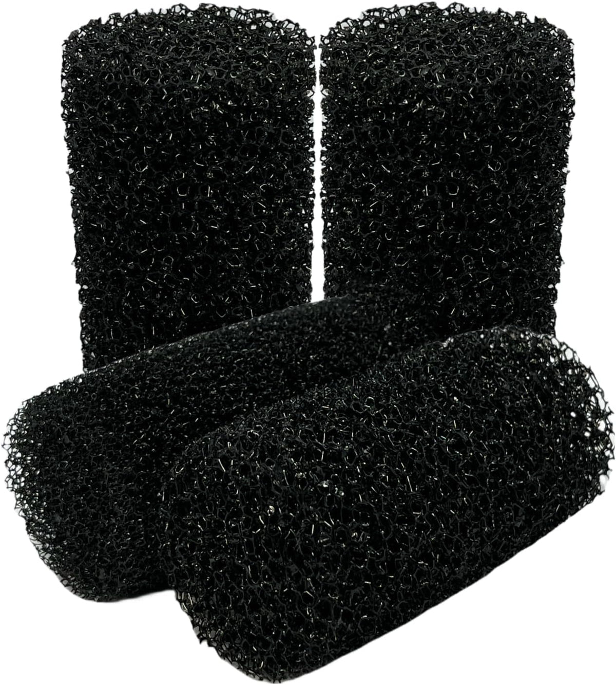 320GPH 4-In-1 Aquarium Filter 20-50 Gallons Quiet Fish Tank Filters – Essentials for Fish - 4PCS Sponge - image 3