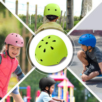 Besttravel Kids Helmet, Toddler Adjustable Kids Ages 3-8 Years Old Boys Girls Multi-Sports Safety - Green - image 2