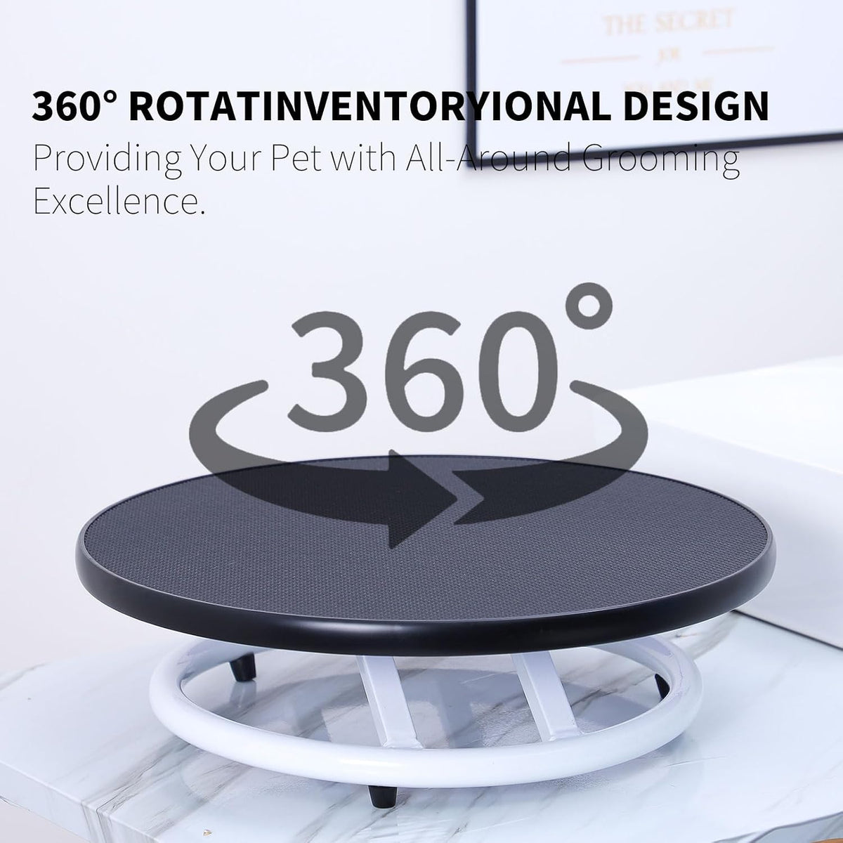 Dog Grooming Table for Dogs At-Home - black - image 2