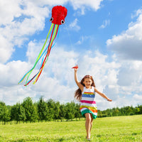 Honbo large mermaid delta kite for kids and adults in bright colors - view 8