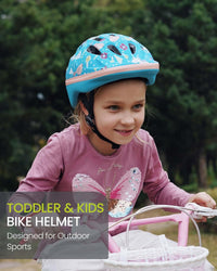 OutdoorMaster Toddler Helmet - Unicorn Blue / Small: 18.9-20.47 in. / 48-52 cm - image 2