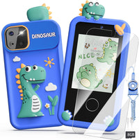 Luyiilo Kids Smart Phone Toys for Boys - Blue