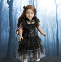 18 Inch Doll Clothes Black Party Dress Costume Accessories for 18 - image 2