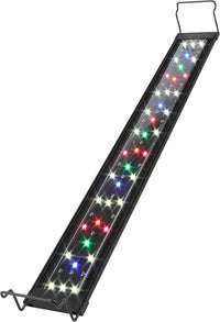 Ultra-Slim Full Spectrum LED Aquarium Light with Adjustable - 24-30"