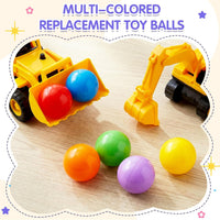 Civaner 12 Pieces Plastic Replacement Balls 1.75 Inch for Toddler - 6 / Vibrant - image 4