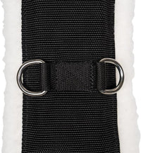 Dura-Tech Fleece Lined Training Surcingle for Horses | Essential for Lunging Work | Comfortable Fleece Lining | Durable Poly Material | Versatile D-Ring Placement | Suitable for All Training Levels