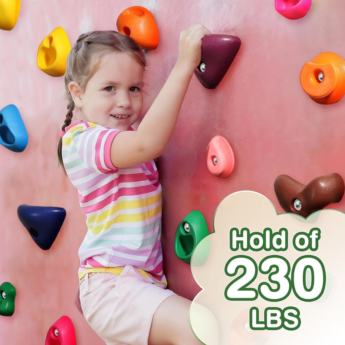 SEKKVY 18PCS Ninja Tree Climbing Kit - 32 Climbing Holds - image 3