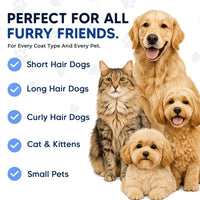 NVNAN Pet Hair Removal Glove for Dogs & Cats - Blue-4 - image 3