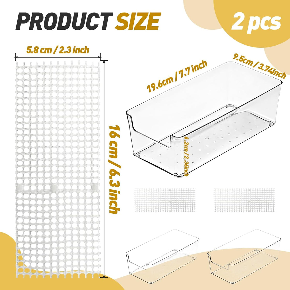 2 Packs Hermit Crab Pool, Ideal Hermit Crab Tank Combination - Large*2 - image 2