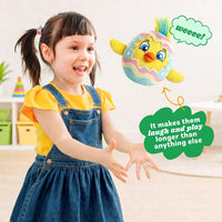Move2Play, Egg Toss, Hilariously Wild Active Party Game for Kids - Egg Teal - image 4