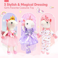 hahaland Dress Up Doll Playsets - Ballerina Unicorns - image 4