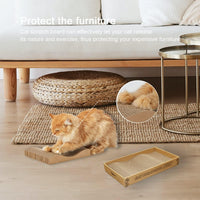 Cat Scratcher Cardboard Scratch Pad for Indoor Cats and Kitty 5pcs – Essentials for Cats - Large for Indoor Cats / 2PCS - image 2