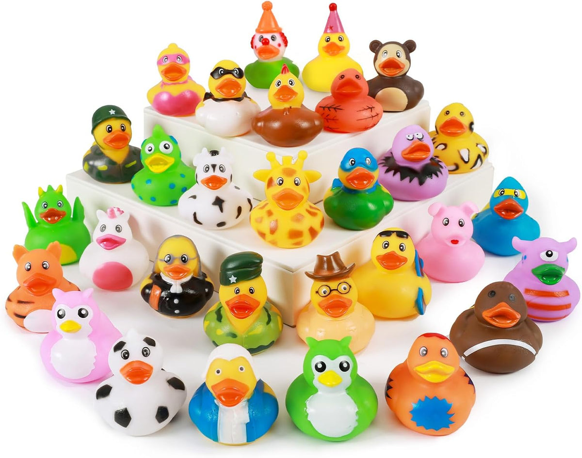 WQTHE 30 Pack Rubber Duck for Jeeps Ducking - Pack of 30 - image 4