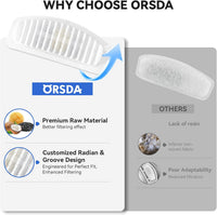 ORSDA Cat Water Fountain Filters, Replacement Carbon - Filters-12PCS - image 3