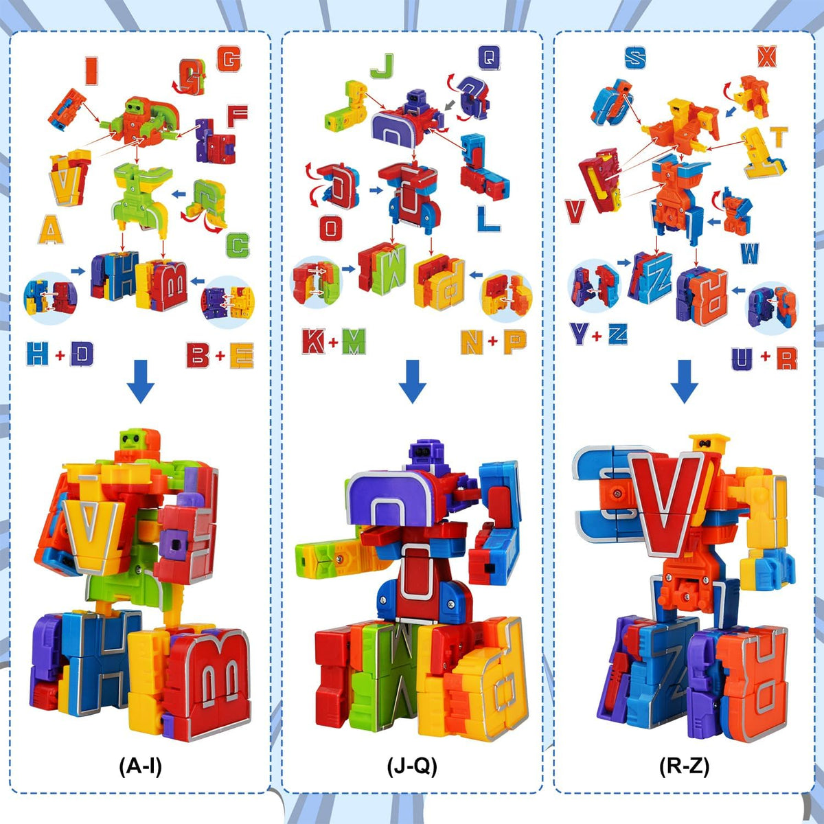 Alphabet Robots Advent Calendar 2026 for Boys - Classic - image 4