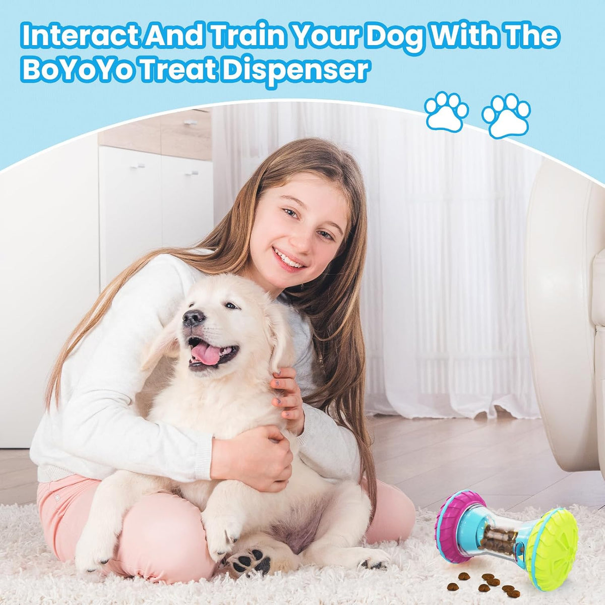 Interactive Dog Toys, Dog Puzzle Toys for Smart - Green - image 4