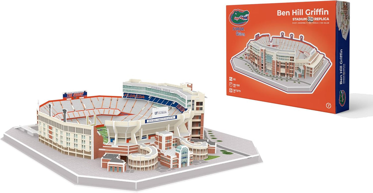 Pro-Lion 3D Jigsaw Puzzle of Michigan Wolverines Stadium 106 Pieces - Florida Gators