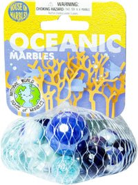 House of Marbles Solar System Net Bag of Marbles - Oceanic