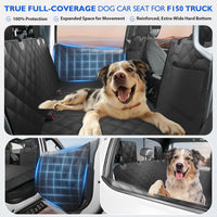 Back Seat Extender for Dogs - XL - For F150 / Ram1500 Crew Cab Truck / Black - image 3