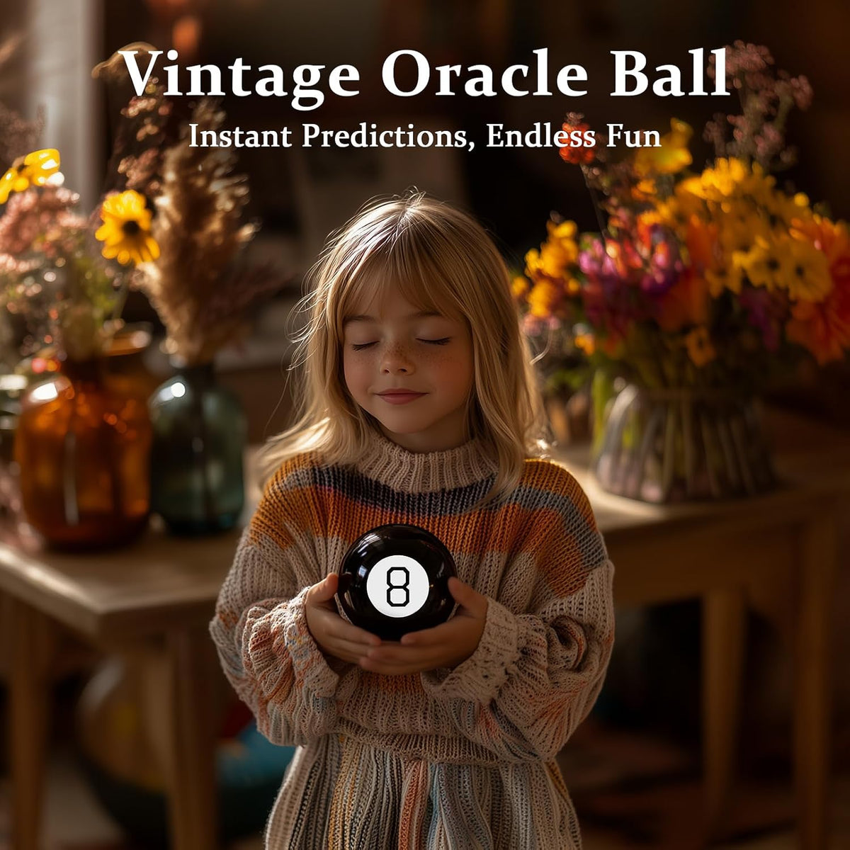 Mystic 8 Ball, Classic Fortune Telling Toy - image 3