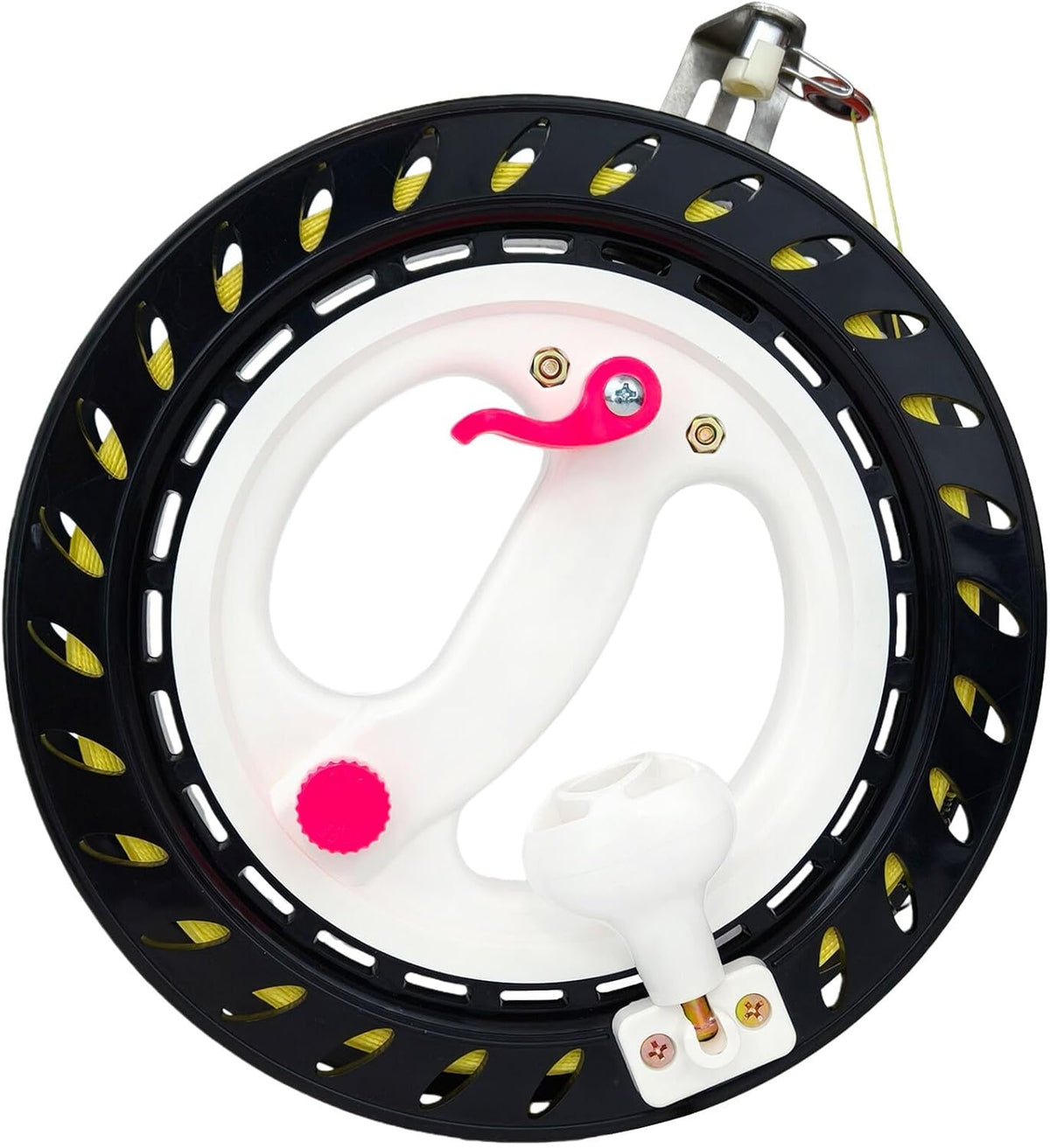 7.2in Kite Reels for Teens - Black Kite Reel With Brake / 8.3 inch