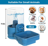 VANNON Small Animal Filter Water Dispenser for Crate - Filtered Water Bottle - image 2