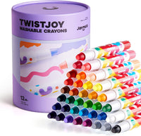 Jar Melo Jumbo Crayons for Toddlers - 36 Colors