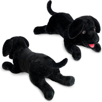 LotFancy Dog Stuffed Animals Plush - Black / 26 inch (Pack of 3) - image 3