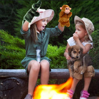 RIY plush rabbit farm animal hand puppet for storytelling and pretend play - view 19