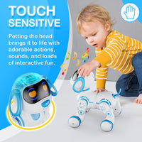 Contixo R3 Robot Dog Toy for Children - Blue - image 3