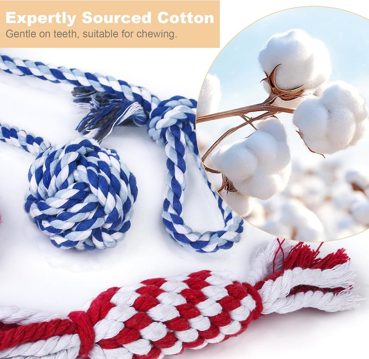 Dog Rope Toys for Small Dogs - image 2