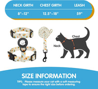 BINGPET Cat Harness with Airtag Holder - Cute Bee (Buckles on Neck & Chest) - image 4
