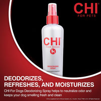 CHI for Dogs Deodorizing Spray, Unscented - Deodorizing Spray / 8 Fl Oz (Pack of 1) - image 2