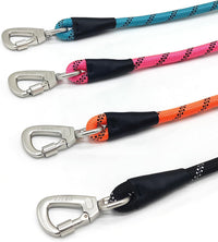 ZALER Long Dog Leash, 50 feet 30ft 20ft 15ft 10ft Dog Training Lead, Heavy Duty Reflective Check - Green / 50FT*2/5" - image 4