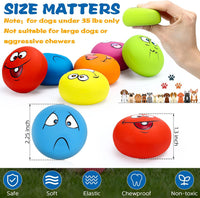 Hungdao 12 Pcs Squeaky Dog Toys, Small Dog Ball Bulk - Lively - image 2