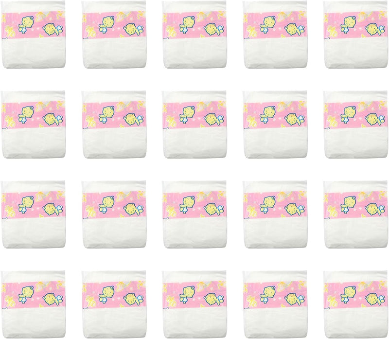 CHAREX Baby Doll Diapers 10-Piece Reusable Refill for 16-24inch - Diapers-20pic