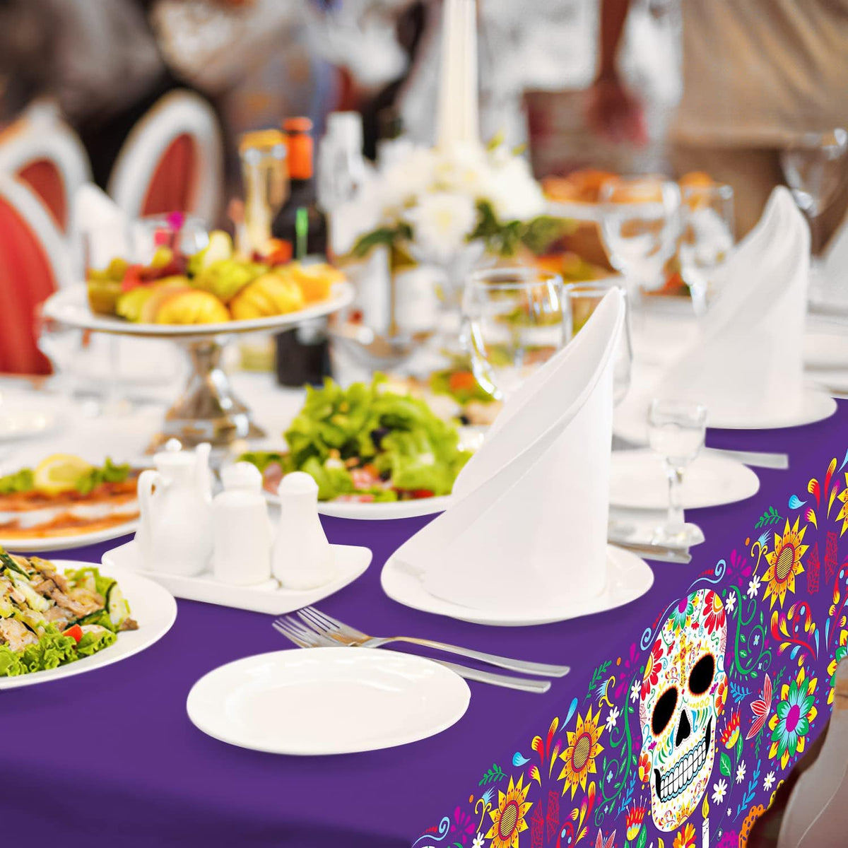 Gatherfun Football Party Decorations Disposable Tablecloth Plastic - Festive, Colorful - image 4
