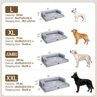 Comfort Expression Orthopedic XL Dog Bed for Large and Extra Large - Grey / 42"L x 30"W x 7.5"Th - image 4