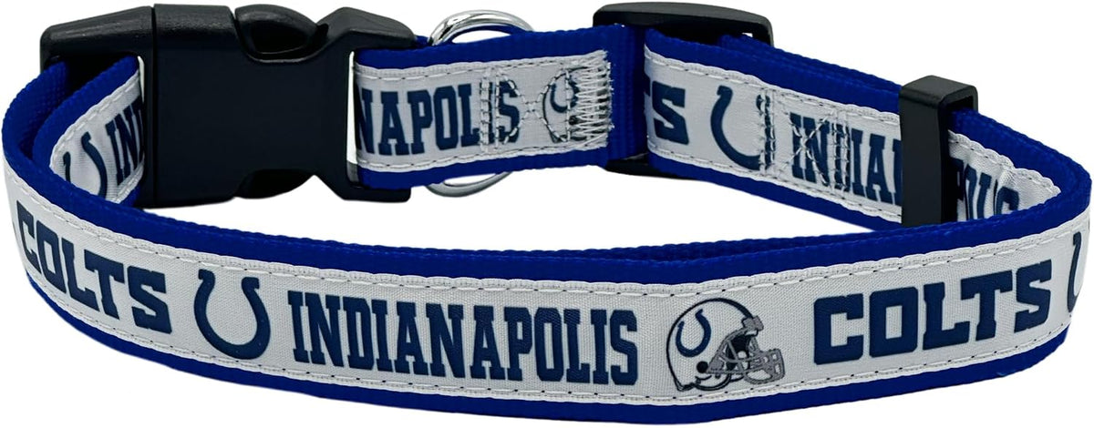 NFL Vikings Dog & Cat Collar - Indianapolis Colts / Large - image 2