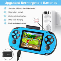 TaddToy 16 Bit Handheld Game for Kids Adults - Blue - image 4