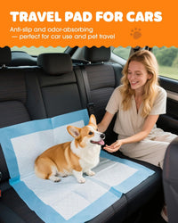 Powools Puppy Pads, Super Absorbent, Spill-Proof - 22" × 22" - 100 Packs - image 4