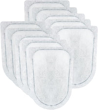 10 Pack EX Filter Cartridges Aquariums, Compatible with Whisper EX30/EX45/EX70 Filters,Large Carbon Filter Cartridges