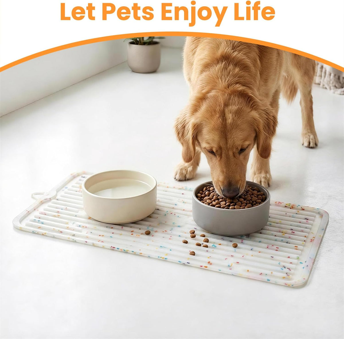 Pet Placemat for Dog and Cat - Donut - image 3