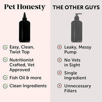Dog Skin and Coat Supplement with Salmon Oil for Dogs - Allergy Itch Relief + Skin & Coat Health, Dog Food Topper Bone Broth with Salmon Oil, Collagen, Biotin + Vitamin E (12 oz)
