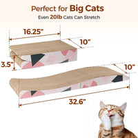 ComSaf Cat Scratcher Bed 17 x 13 in - Curved - image 2